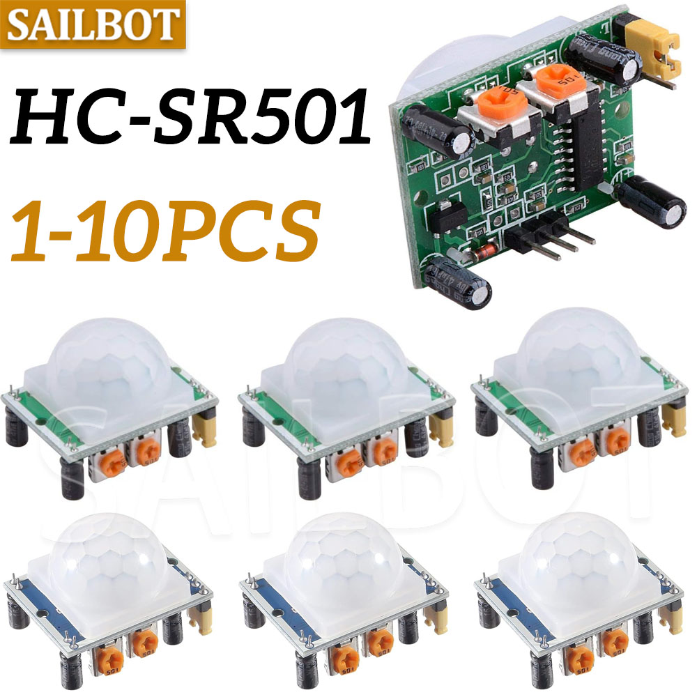 Muscle Sensor Emg - HC-SR501 Czujnik Podczerwieni PIR Regulowany IR
