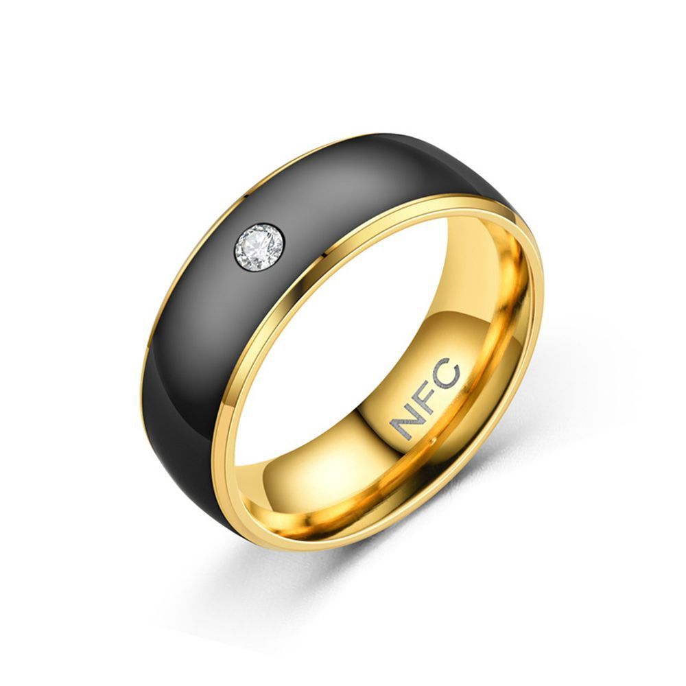 Smart Ring Nfc Pay - Inteligentny pierścień NFC ze stali nierdzewnej,