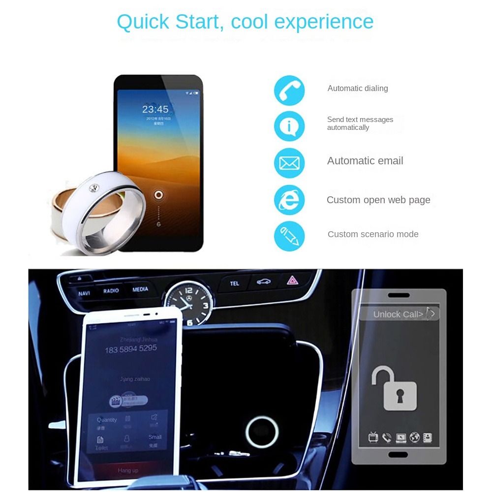Inteligentny pierścień NFC ze  – Smart Ring Nfc Pay recenzja i cena